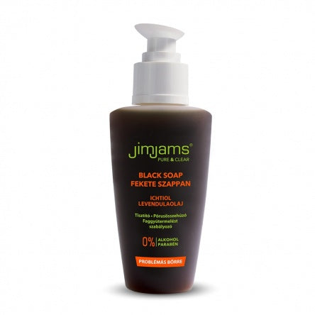 JimJams Pure & Clear Black Soap 125 ml