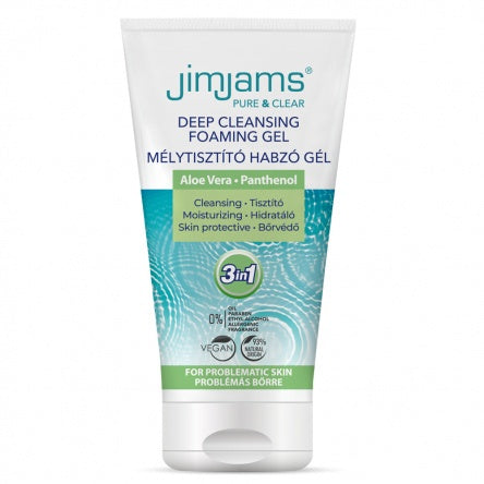 JimJams Pure & Clear Deep Cleansing Foaming gel 150ml