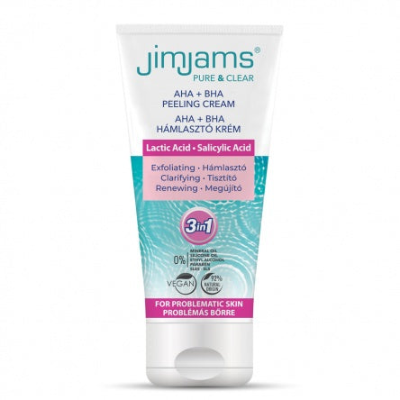 JimJams Pure & Clear AHA+BHA Peeling cream 75 ml